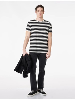 Koton Pamuklu Normal Bel Straight Fit Jean Pantolon - Mark Jean