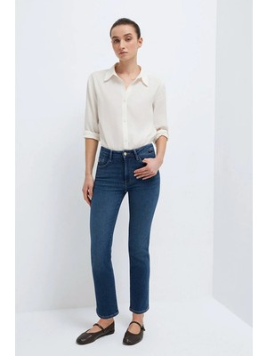 Mavi Kendra Gold Premium Gölgeli Koyu Mavi Jean Pantolon 10746A1552