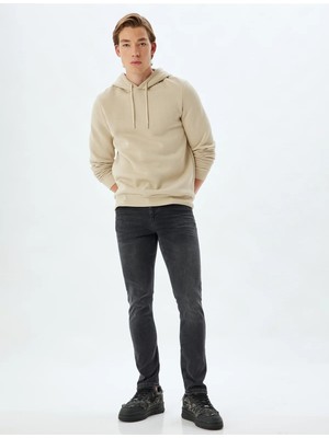 Koton Erkek Jean Pantolon Siyah 5WAM40073ID