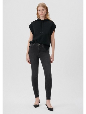 Mavi Kadın Tess Duman Gri Gold Luxury Jean Pantolon 100328-31910