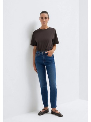 Mavi Cindy Gold Shape Koyu Mavi Jean Pantolon 100277-33687