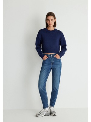 Mavi Cindy Classic Denim Gölgeli Koyu Mavi Jean Pantolon 100277-87925