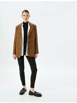 Koton Yüksek Bel Dar Paça Skinny Fit Toparlayıcı Kot Pantolon - Skinny Push Up Fit Jean