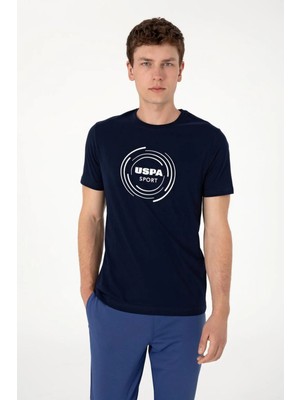 U.s. Polo Assn. Bisiklet Yaka Lacivert Erkek T-Shirt S-Unka