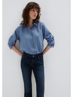 Mavi Soft-Premium  Mavi (TENCEL™) Liyosel Karışımlı Gömlek 1211373-70728