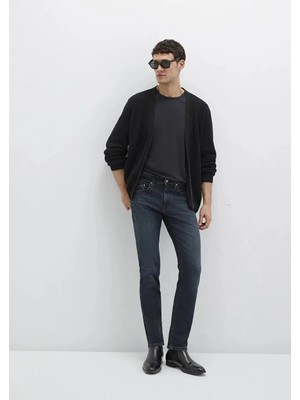 Mavi Jake Lux Black Puslu Vintage Koyu Mavi Jean Pantolon 0042287868
