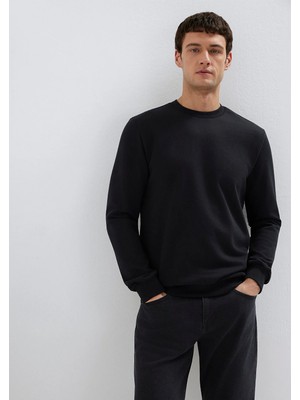 Mavi Bisiklet Yaka siyah Sweatshirt 0S10457-900
