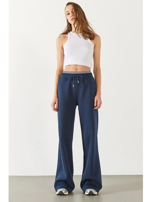 Içi Boxer Detaylı Jogging Pantolon - Lacivert