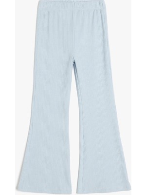 Koton Beli Lastikli Basic Ispanyol Paça Pantolon