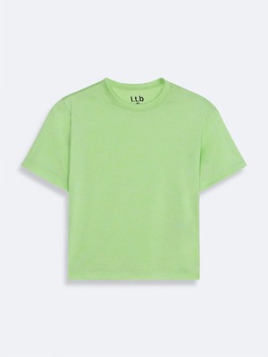 Ltb Peyoro Beyaz Erkek Sıfır Yaka Kısa Kol T-Shirt 1225841826089100