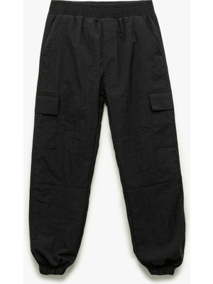 Beli Lastikli Kargo Cepli Jogger Pantolon