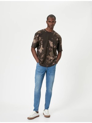 Koton 4SAM40059ND Koton Erkek Jean Pantolon Orta Indigo