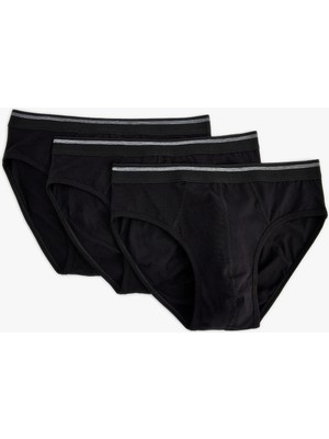 Koton 3'lü Slip Boxer Seti Basic Pamuklu