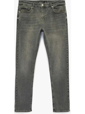 Koton Normal Bel Pamuklu Slim Fit Jean Pantolon - Brad Jean