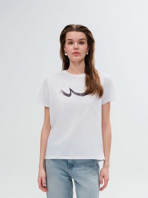LTB Tılobe Sign Baskılı Kısa Kol T-Shirt 1225802666089