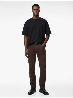 Koton Pamuklu Cepli Düğmeli Regular Fit Pantolon