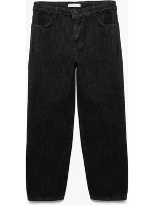 Pamuklu Rahat Kesim Denim Pantolon
