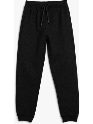 Koton Jogger Eşofman Altı Beli Bağcıklı Paçası Lastikli