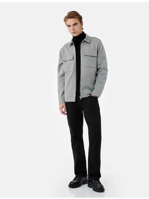 Normal Bel Pamuklu Straight Fit Jean Pantolon - Mark Jean