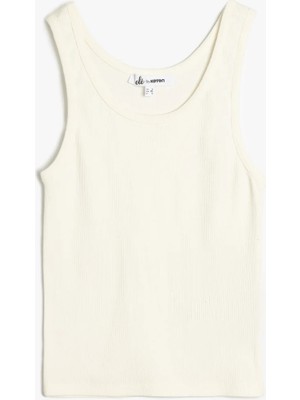 Koton Slim Fit U Yaka Kolsuz Atlet