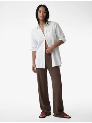 Koton Viskon Karışımlı Klasik Kesim Slim Fit Pantolon