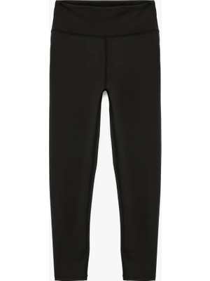 Koton Yüksek Bel Slim Fit Spor Tayt