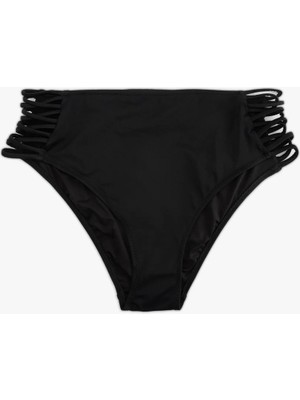 Koton Astarlı Yanları Ipli Yüksek Bel Bikini Altı