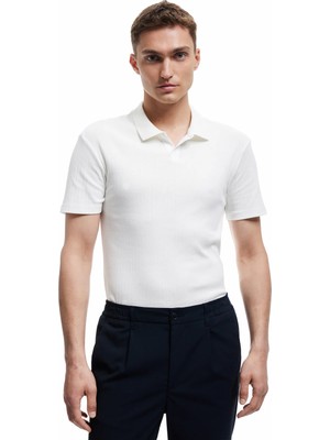 Koton Kısa Kollu Pamuklu Slim Fit Polo Yaka Tişört