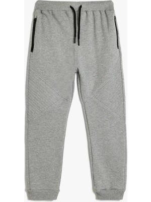 Koton Jogger Eşofman Altı Basic Beli Bağlamalı Cep Detaylı