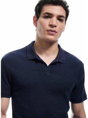 Koton Kısa Kollu Pamuklu Slim Fit Polo Yaka Tişört