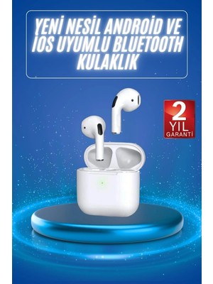 Epilons 4.nesil Bluetooth Kulaklık Yüksek Ses Kaliteli Dokunmatik Kontrol Özellikli