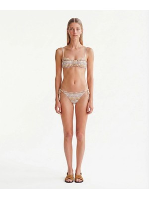 Yargıcı Straplez Bikini Üst