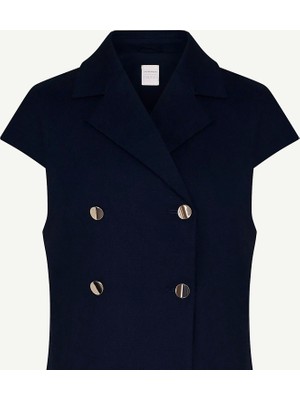 Yargıcı Tailored Ceket Yaka Kısa Kol Ceket