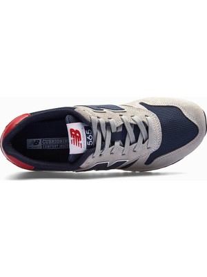 New Balance 565 Gri Erkek Spor Ayakkabı Nefes Alabilir Yapı ile Koşu ve Yürüyüş İçin İdeal