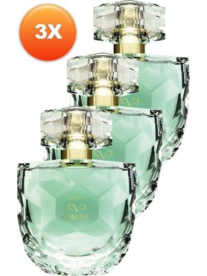 Avon Eve Truth Kadın Parfüm EDP 50 ml Meyveli Koku Üçlü Set Cinsiyet: Kadın