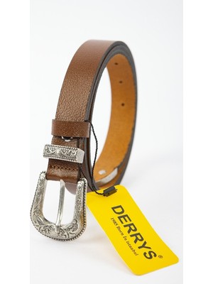 Derrys 2,5 cm Deri Kemer