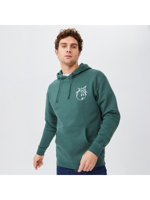 The Hundreds Chrome Adam Pullover Erkek Yeşil  Hoodie