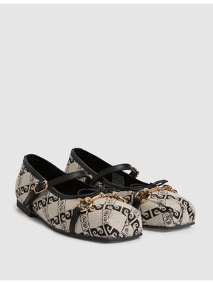 Pierre Cardin Kadın Siyah Babet 50323793-VR046