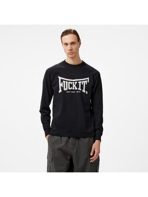 Huf Throwing Hands Erkek Siyah T-Shirt