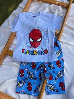 bebexy Spider-Man Mavi Pijama Takımı