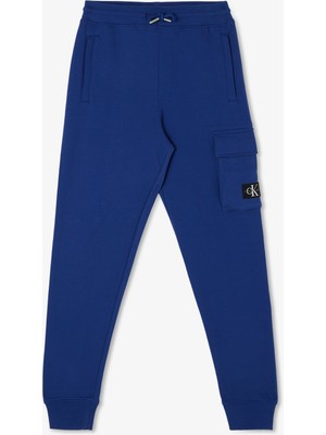 Calvin Klein Jeans Badge Relaxed Çocuk Lacivert Eşofman Altı