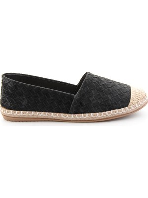 Bambi Siyah  Kadın Espadril K01125010471