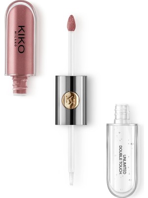 KIKO Unlimited Double Touch Ruj 120 Rosy Mauve Yumuşaklık Veren Formül ile Parlak Bitiriş