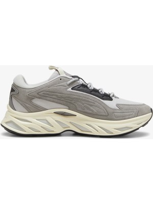 Puma Exotek Nitro Earthy Unisex Gri Spor Ayakkabı