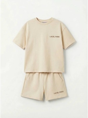 Kız Erkek Çocuk Basic Oversize Şortlu 2 Li Takım