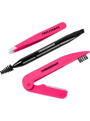Tweezerman Mini Brow Rescue Kit - Mini Kaş Bakım Seti