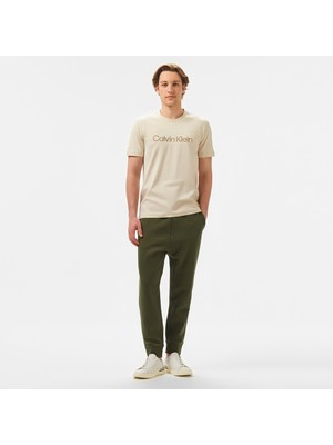 Calvin Klein Erkek Gri T-Shirt