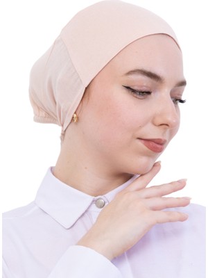 Modish Group Pratik Bone Pamuklu Tesettür Iç Bone, Başörtüsü Için Hazır Viskon Şapka, Namaz Günlük Kullanım Için