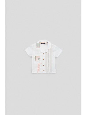 GB Baby Bg Store Erkek Bebek Ekru Gömlek