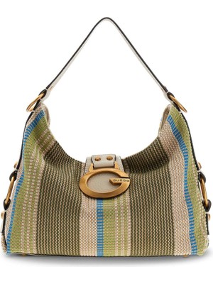 Guess Camden Kadın Yeşil Omuz Çantası HWAB9308180-OLM